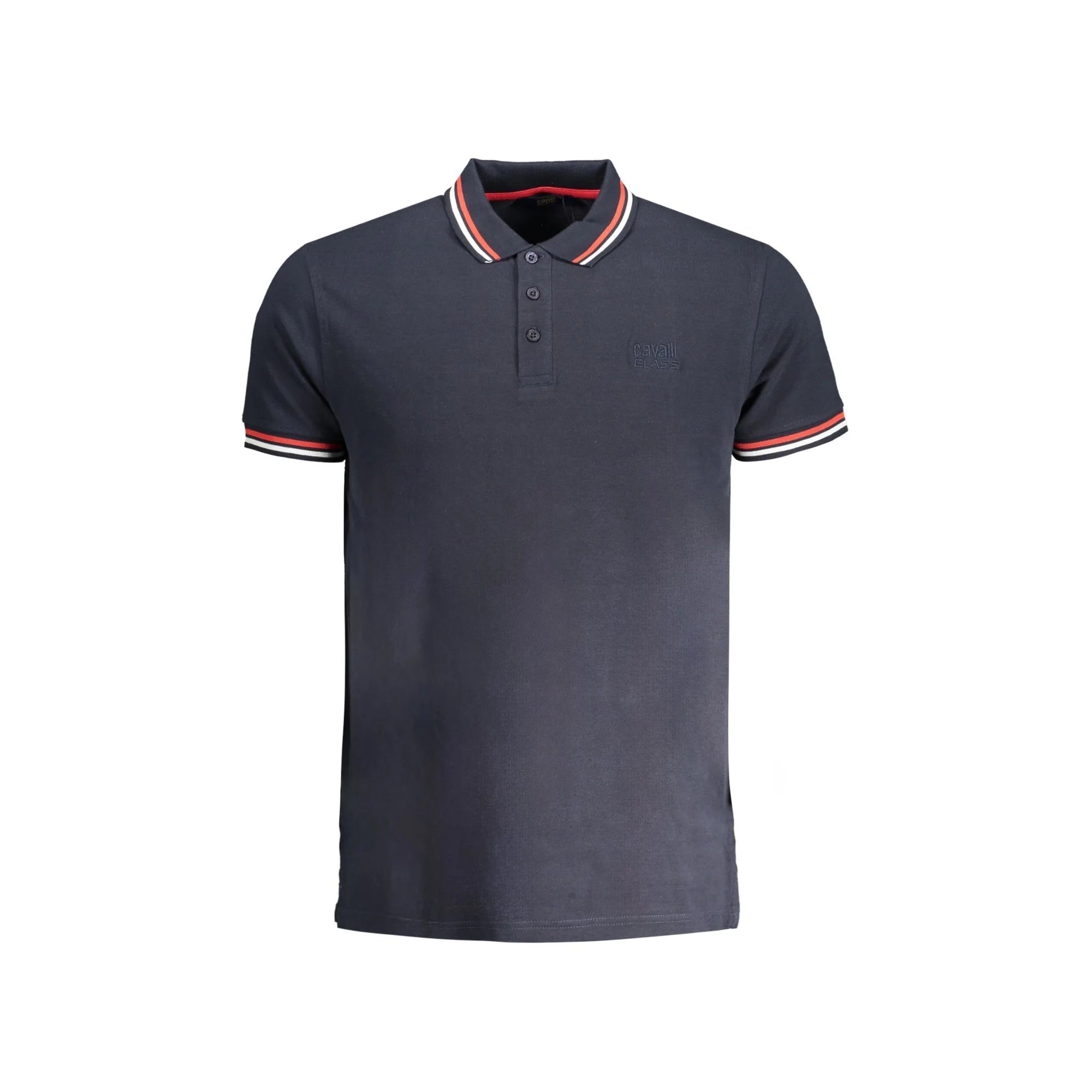 Cavalli Class Polo Maniche Corte Uomo Blu Ricamo - foto prodotto